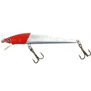 Wobler Eco Minnow 9cm Redhead